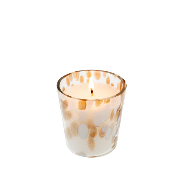 Confetti Glass Candle | Amber Spruce