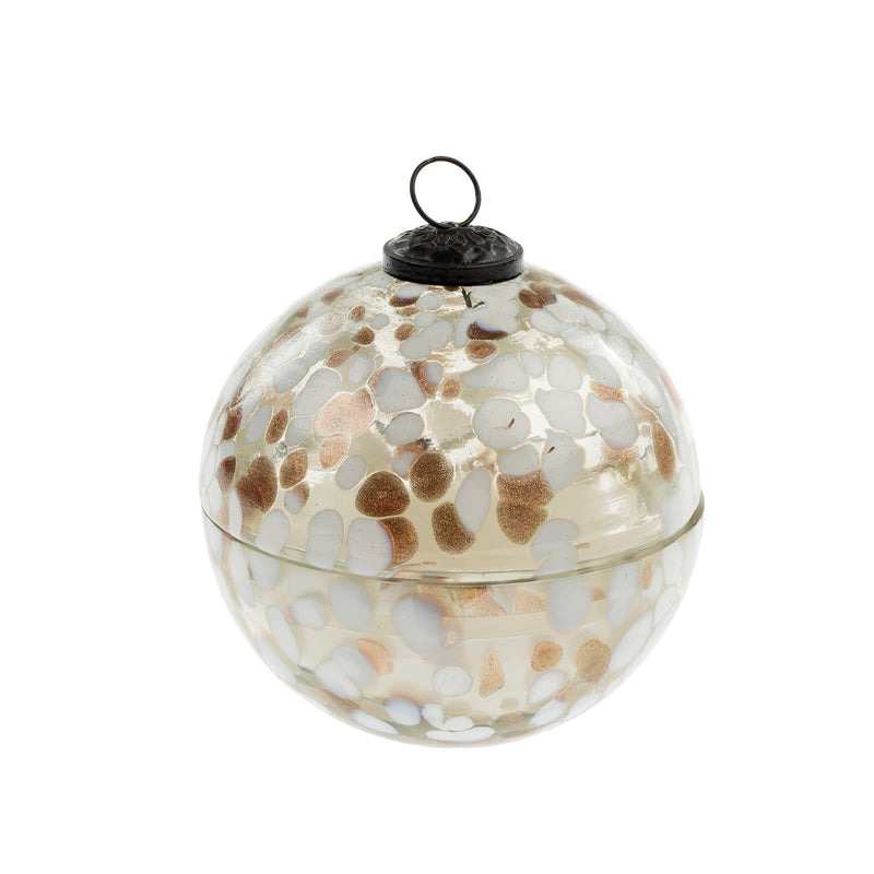 Confetti Glass Bauble Candle | Amber Spruce