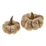 Taupe Printed Pumpkin | Large - FINAL SALE