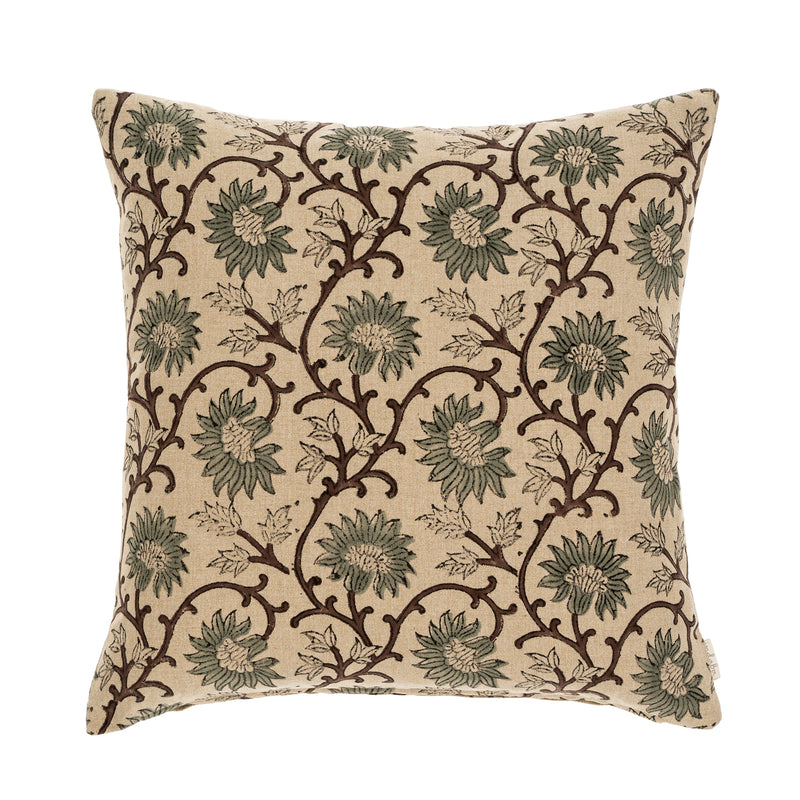 Ishani Block Print Cushion 20x20