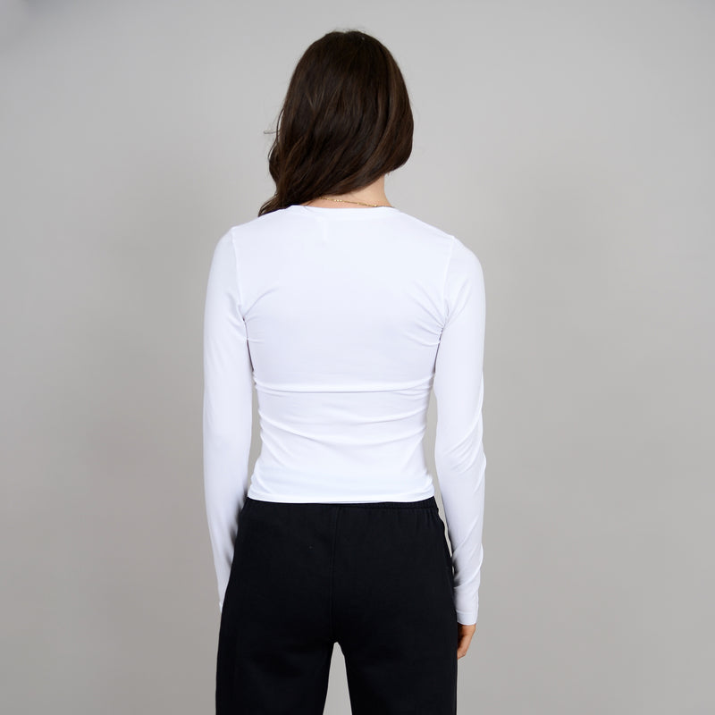 Roxis Seamless Top | White