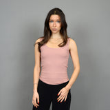 Tanith Rib Tank | Clay