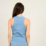 Adina Tank Top | Light Blue