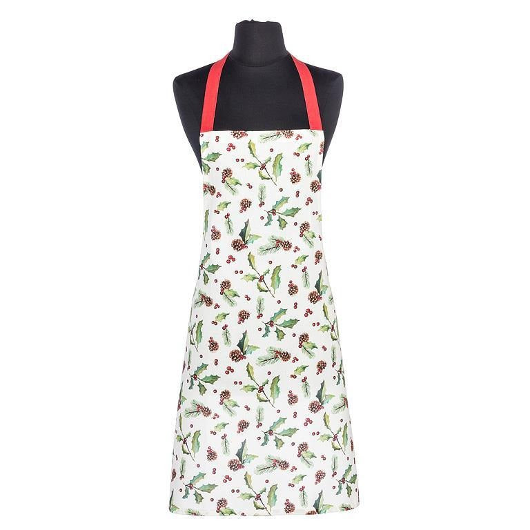 Holly & Berries Apron