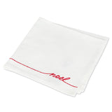 Noel Stitch Napkin