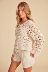 Jiny Cardigan | Parchment
