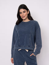 Kacey Pullover | Denim Blue - FINAL SALE