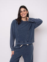 Kacey Pullover | Denim Blue - FINAL SALE