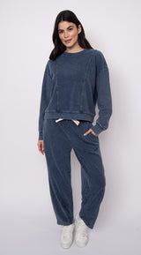 Kacey Pullover | Denim Blue - FINAL SALE