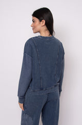 Kacey Pullover | Denim Blue - FINAL SALE