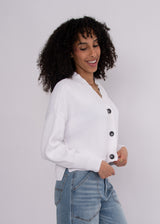 Sumire Cardigan | White