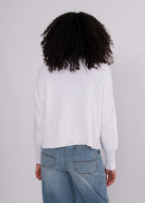 Sumire Cardigan | White