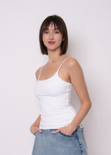 Perla Tank | White