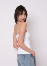 Perla Tank | White