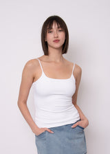 Perla Tank | White