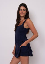 Mavis Sport Dress | Sea Blue