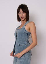Vesta Vest | Light Wash