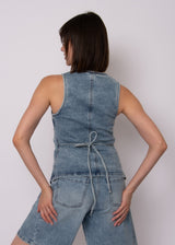 Vesta Vest | Light Wash