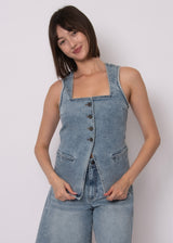 Vesta Vest | Light Wash