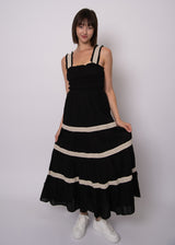 Ari Tiered Dress | Black