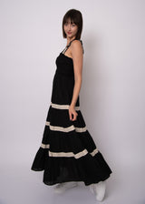 Ari Tiered Dress | Black