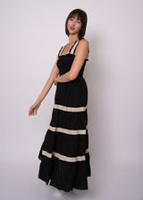 Ari Tiered Dress | Black