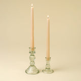 Aqua Callista Glass Candleholder | Large