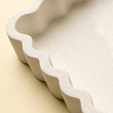 Scalloped Jewellery Plate | Rectangle