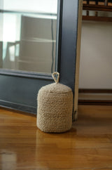 Wool Loop Doorstop | Ivory