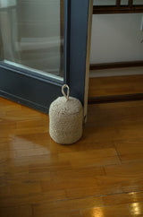 Wool Loop Doorstop | Ivory