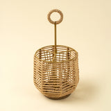 Woven Cutlery Holder | Round