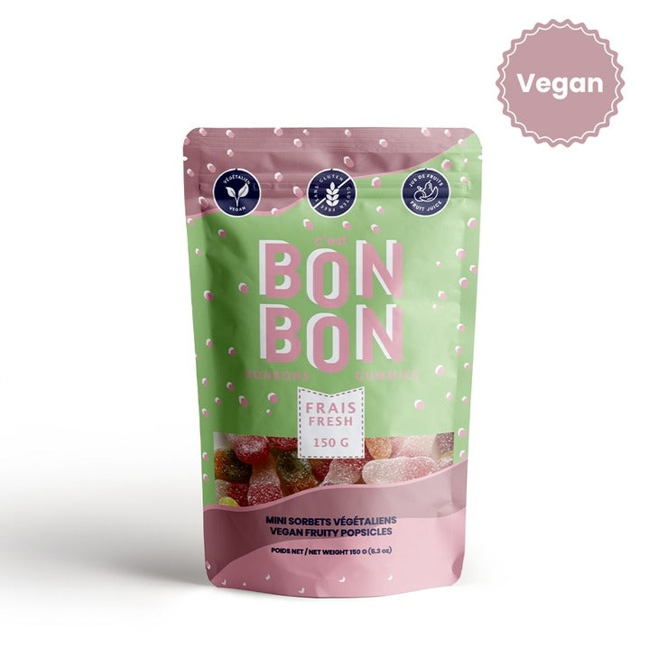 C'est Bon Bon Gummies | Vegan Fruity Popsicles