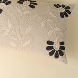Petal Cushion 16x24 | Charcoal
