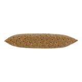 Kerala Block Print Cushion 14x31 | Rust