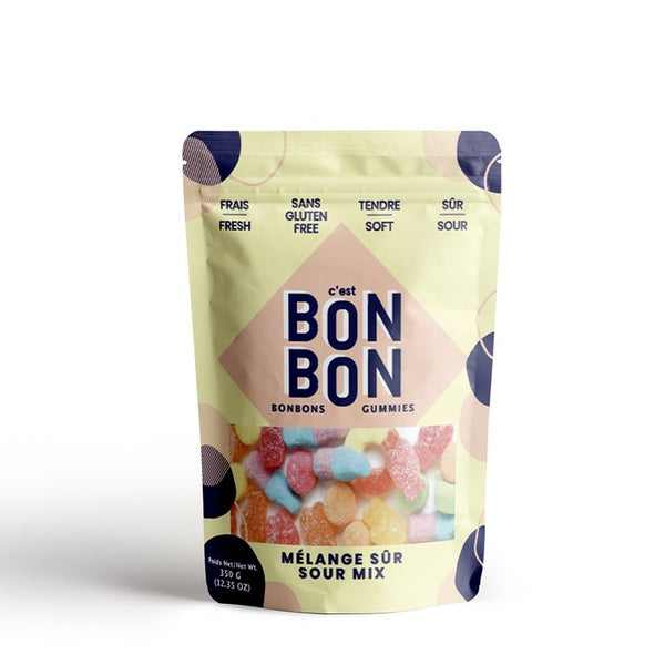 C'est Bon Bon Gummies | Large Sour Mix