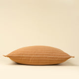 Handloom Stripe Pillow | Terracotta