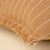 Handloom Stripe Pillow | Terracotta