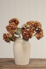 Autumn Hydrangea Spray | Burnt Orange