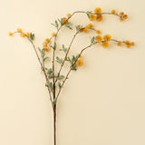 Golden Globe Flower Spray | Mustard