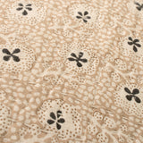 Clover Block Print Kantha Pillow | 14x31
