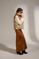 Morrison Combined Vest | Camel