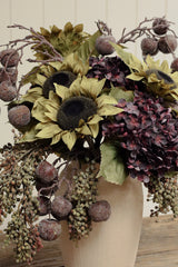 Harvest Sunflower Stem | Yellow