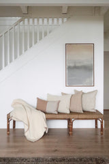 Silas Stripe Pillow | Ochre