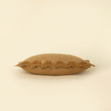 Velvet Scallop Pillow | Gold