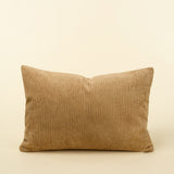 Wide Wale Corduroy Pillow | Gold