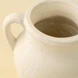 Small Rhodes Pitcher Vase | Cream