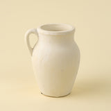 Small Rhodes Pitcher Vase | Cream