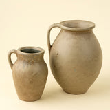 Large Rhodes Pitcher Vase | Reactive Brown {Pick Up Only}