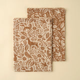 Set of 2 Wildwood Tea Towels | Tawny