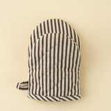 Ticking Oven Mitt | Black